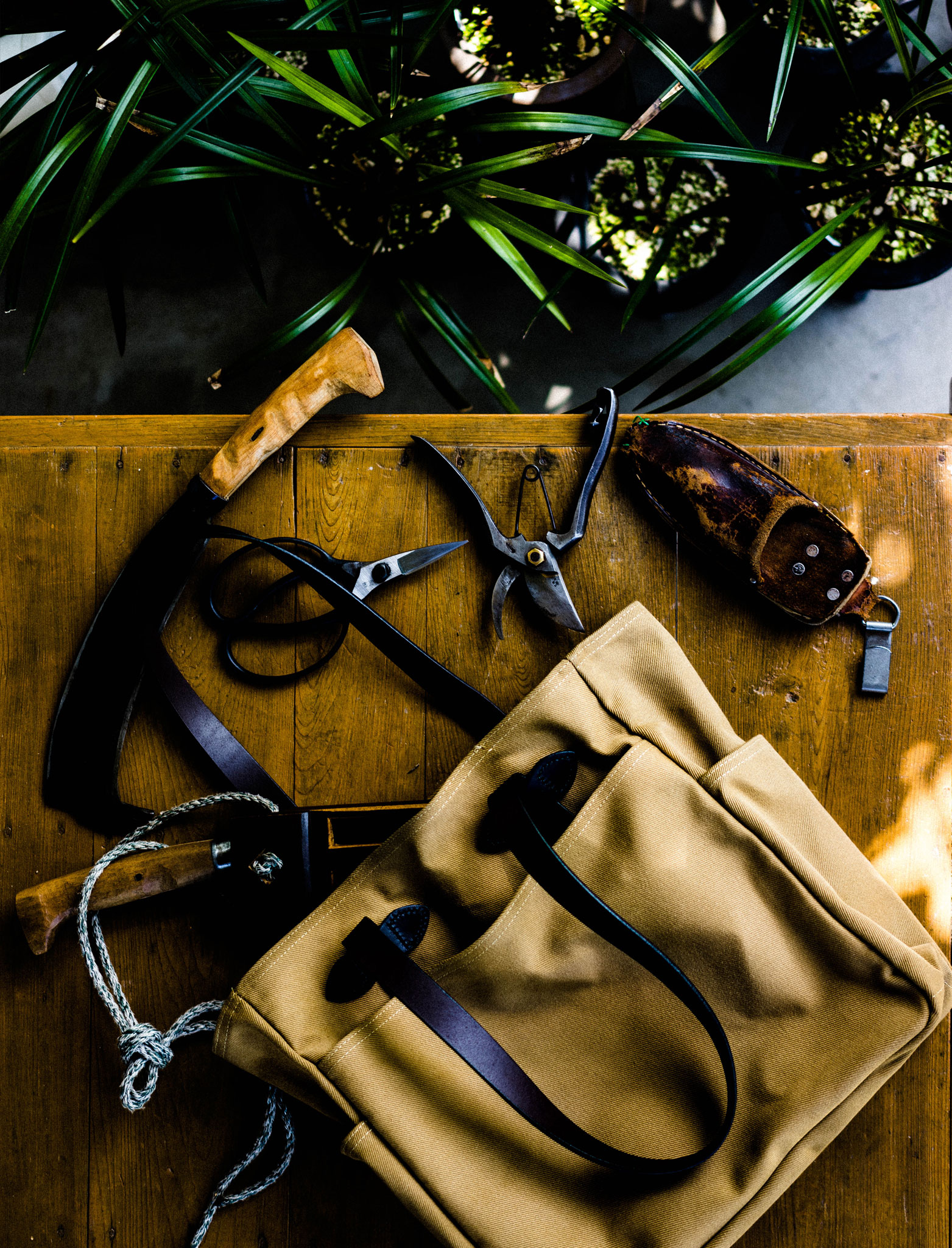 FILSON OPEN TOTE BAG