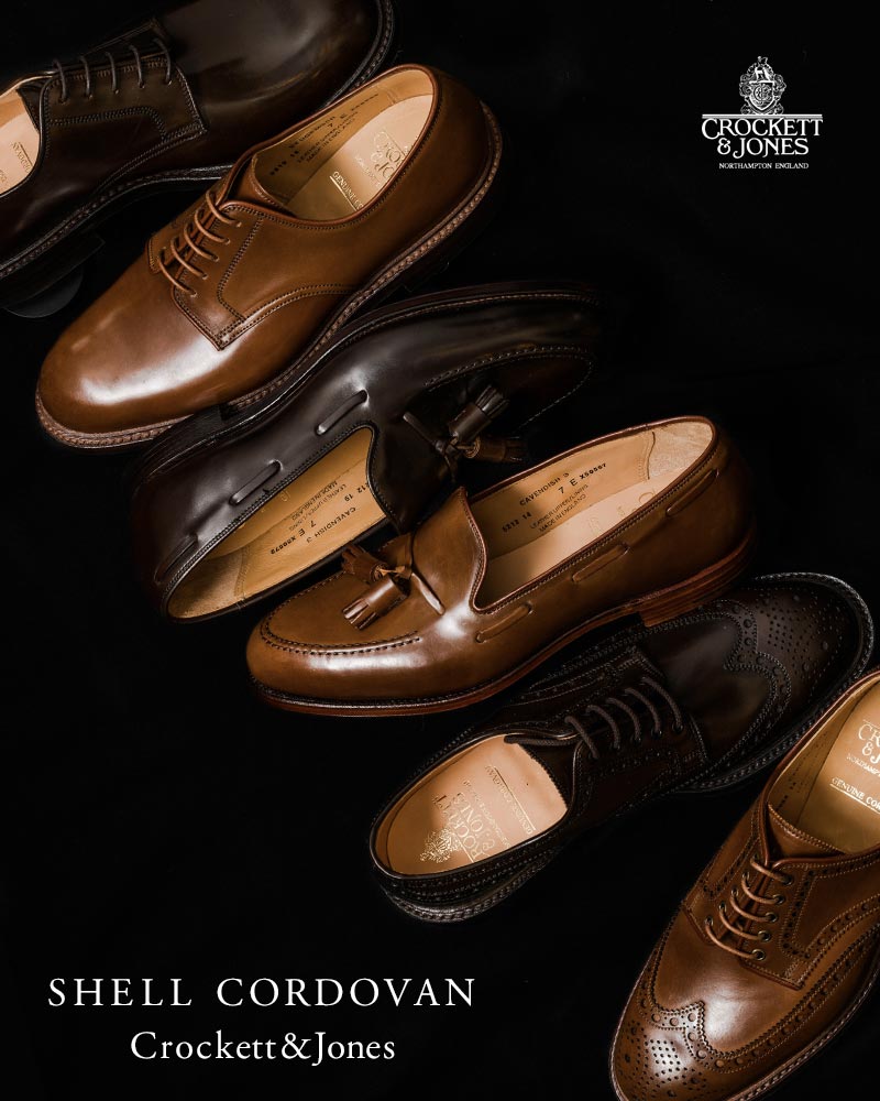 Crockett&Jones クロケット＆ジョーンズ SHELL CORDOVAN | フレーム