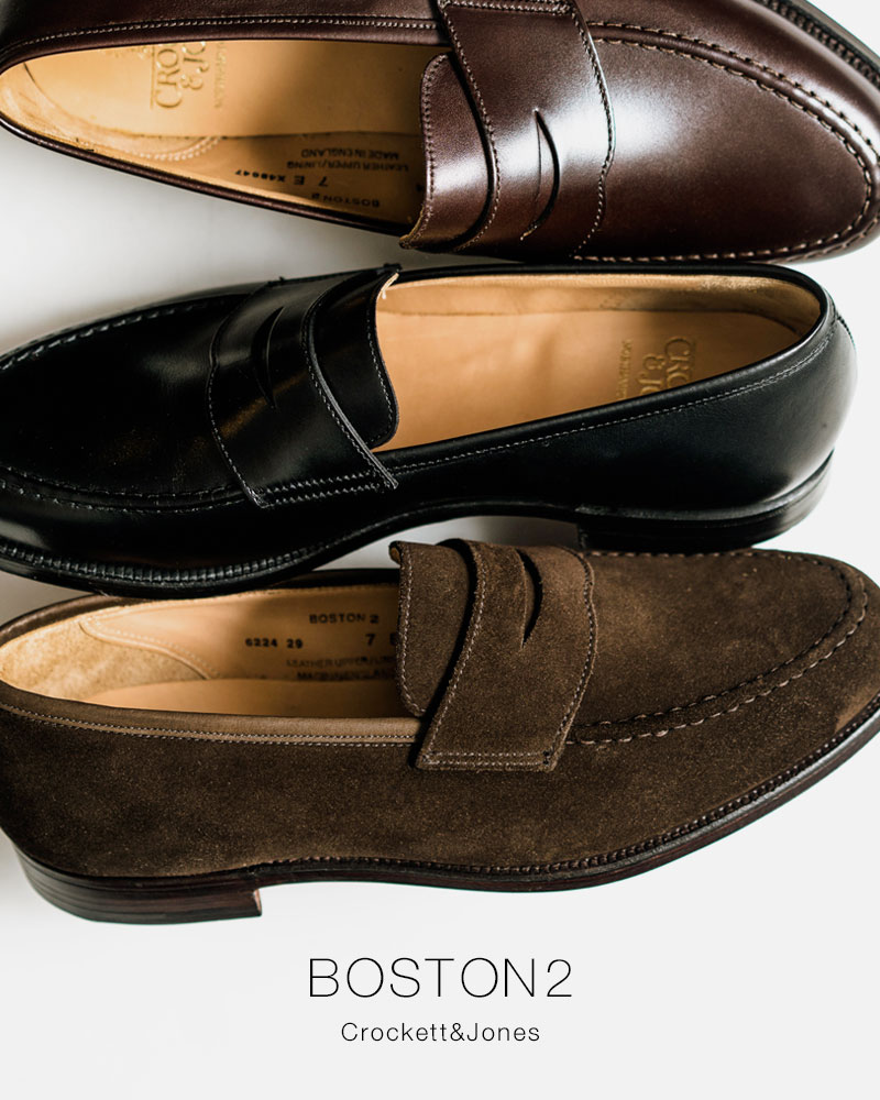 CROCKETT\u0026JONES ローファ Boston2 Last 376