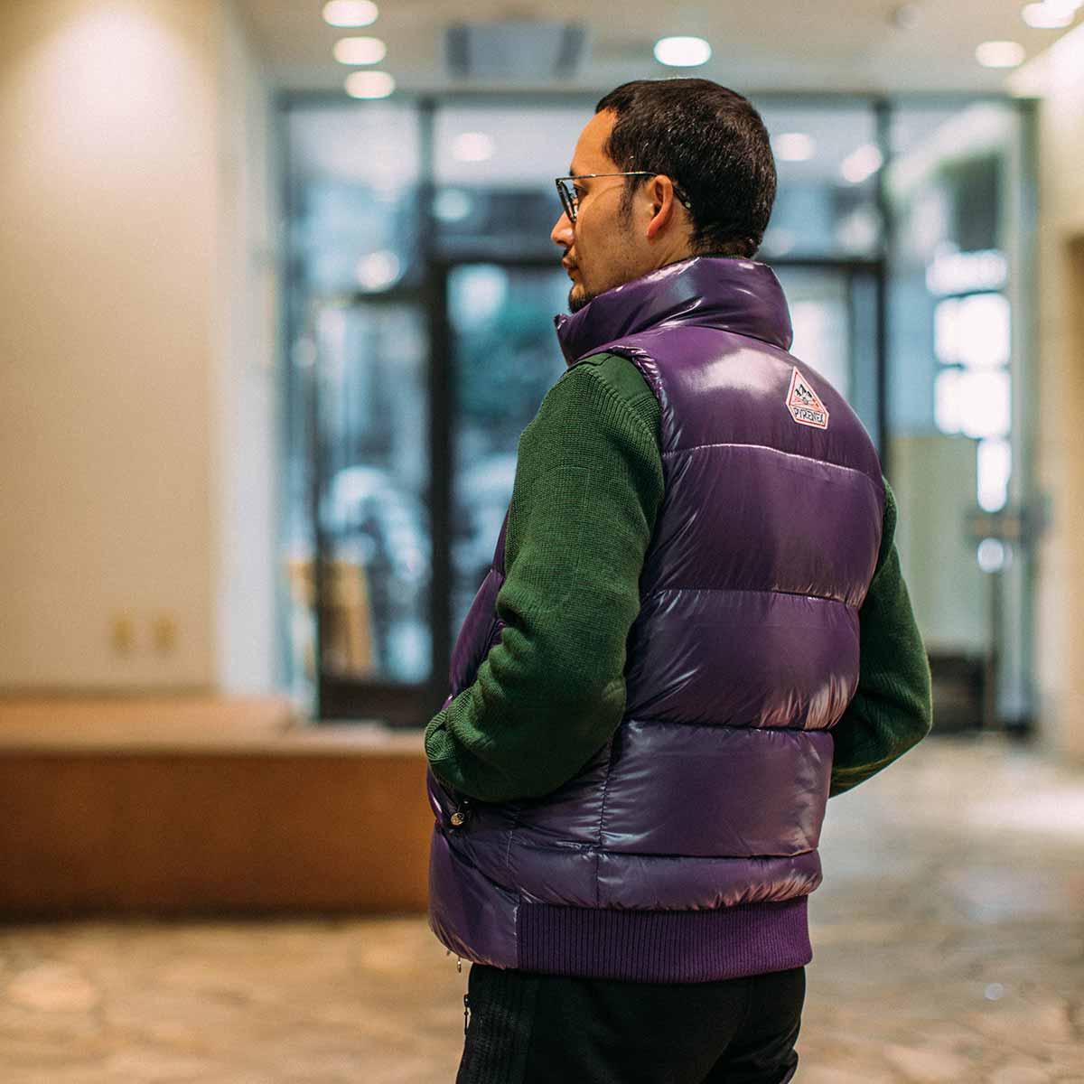 プレゼント サプライズ PYRENEX ピレネックス ダウンベスト HMM007