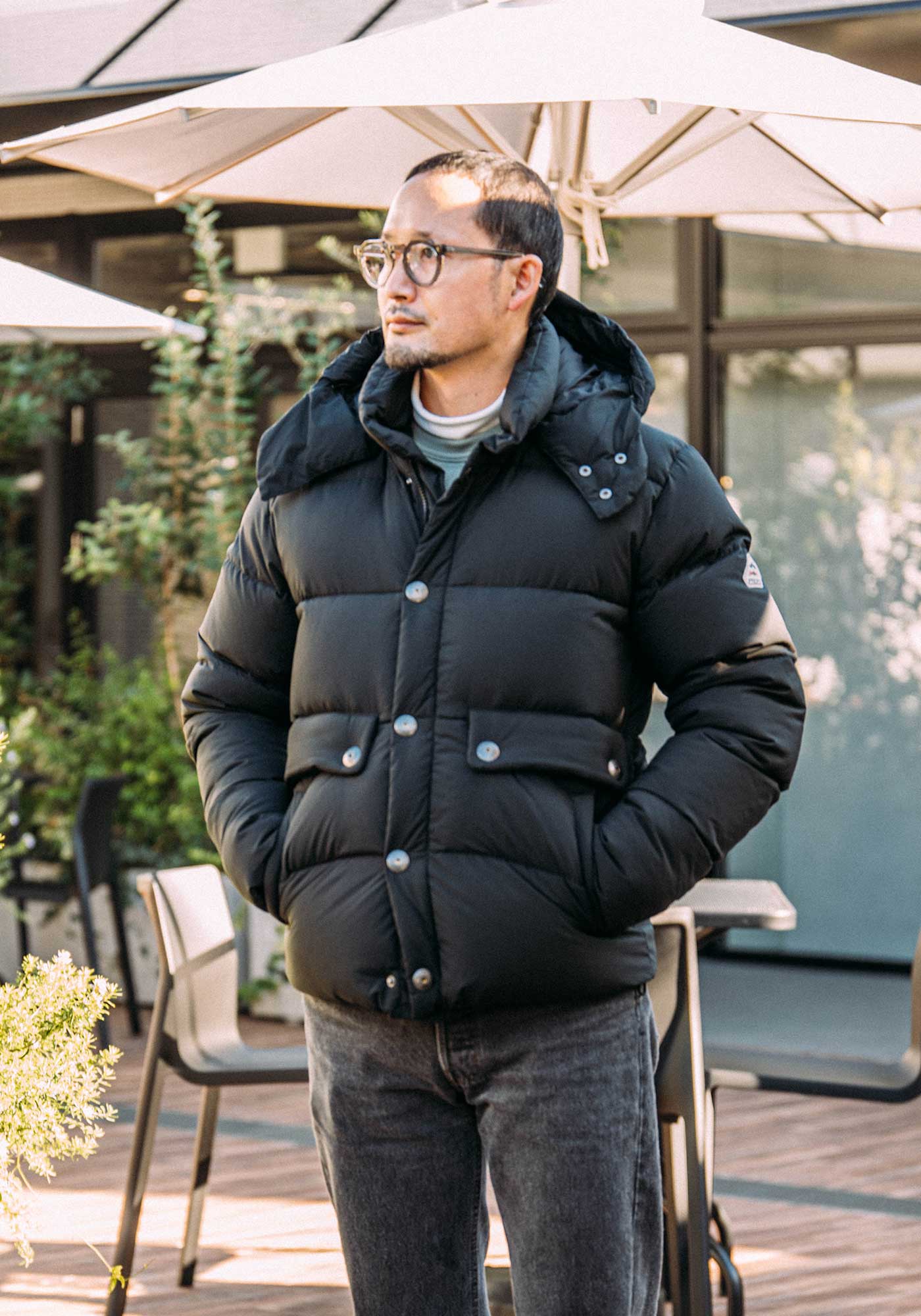 【美品】PYRENEX ・REIMS JACKET（ランスジャケット）黒・メンズ