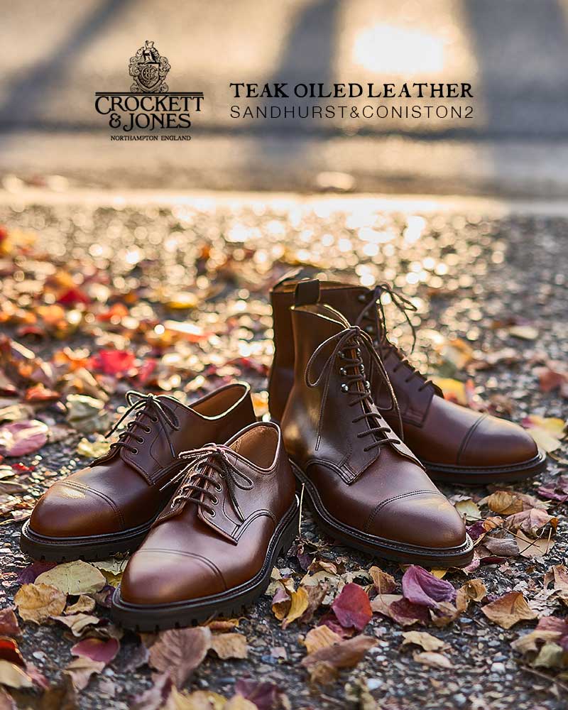 Crockett&Jones クロケット＆ジョーンズ Crockett -Teak Oiled Leather ...