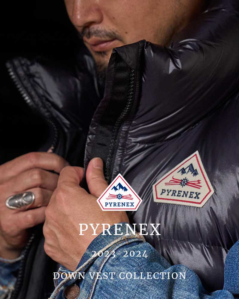 PYRENEX ピレネックス PYRENEX -2023-2024 DOWN VEST COLLECTION