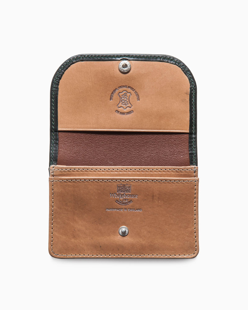 Whitehouse Cox ホワイトハウスコックス S1751 NAME CARD CASE カードケース VINTAGE BRIDLE  LEATHER ヴィンテージブライドルレザー |【FRAME】フレーム