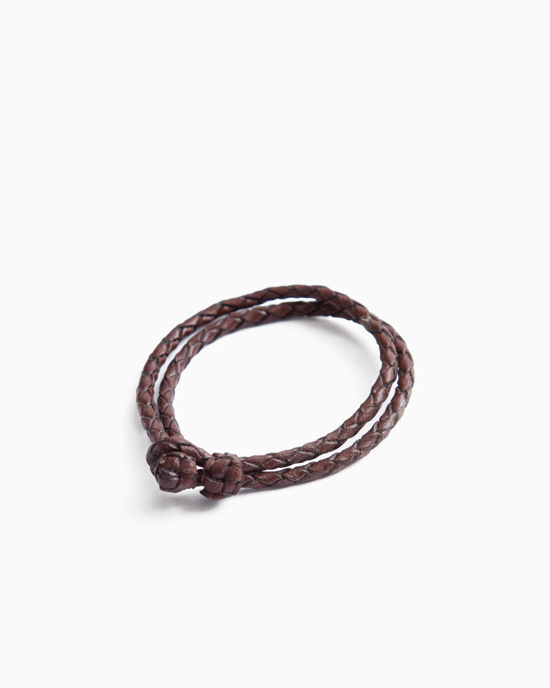 Whitehouse Cox ホワイトハウスコックス P03 Double Bracelet ブレスレット Intrecciato イントレチャート Frame フレーム