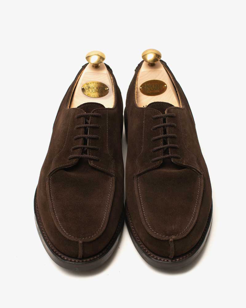 DARK BROWN SUEDE