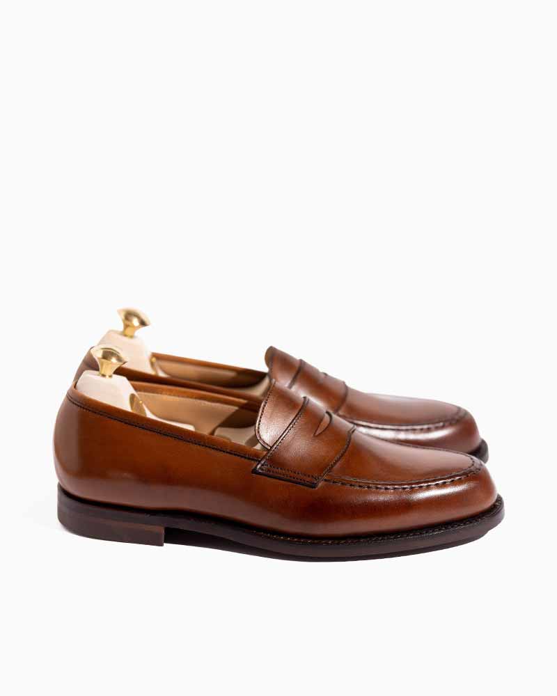 TAN BURNISHED CALF