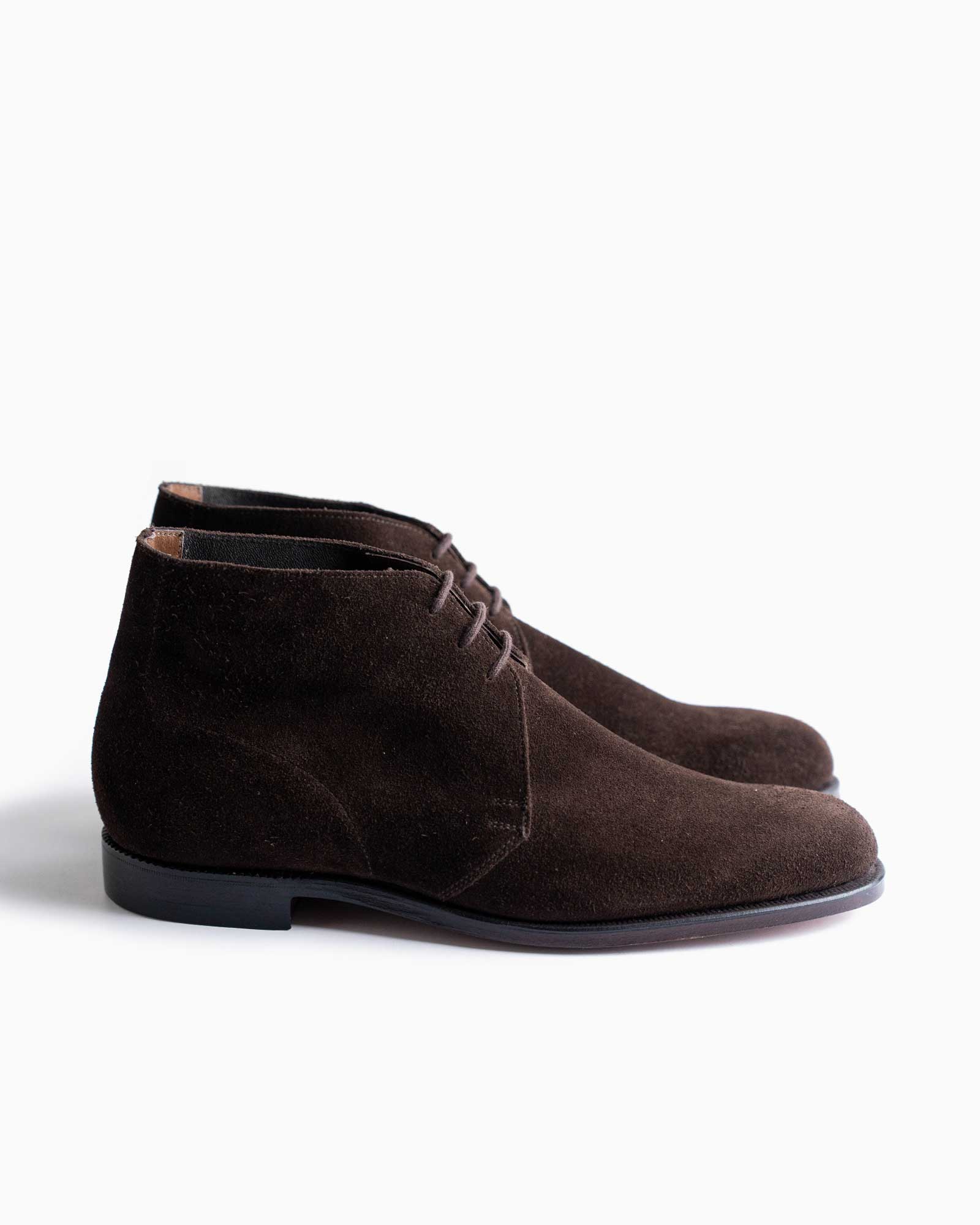 DARK BROWN SUEDE