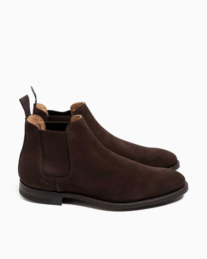 DARK BROWN SUEDE