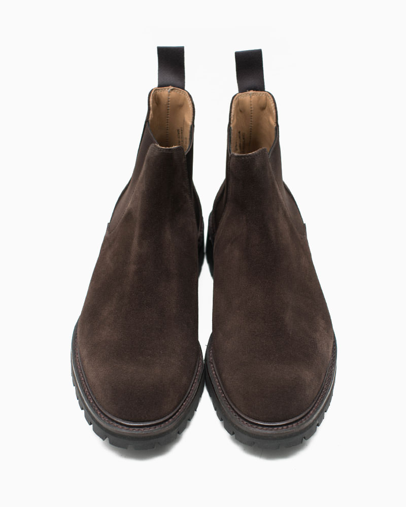 Crockett Jones クロケットアンドジョーンズ Chelsea12 チェルシー12 スエード メンズ ブーツ Frame フレーム
