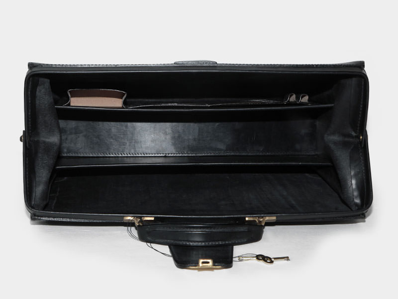 ホワイトハウスコックス TOP FRAME BRIEF CASE ダレスバッグ 