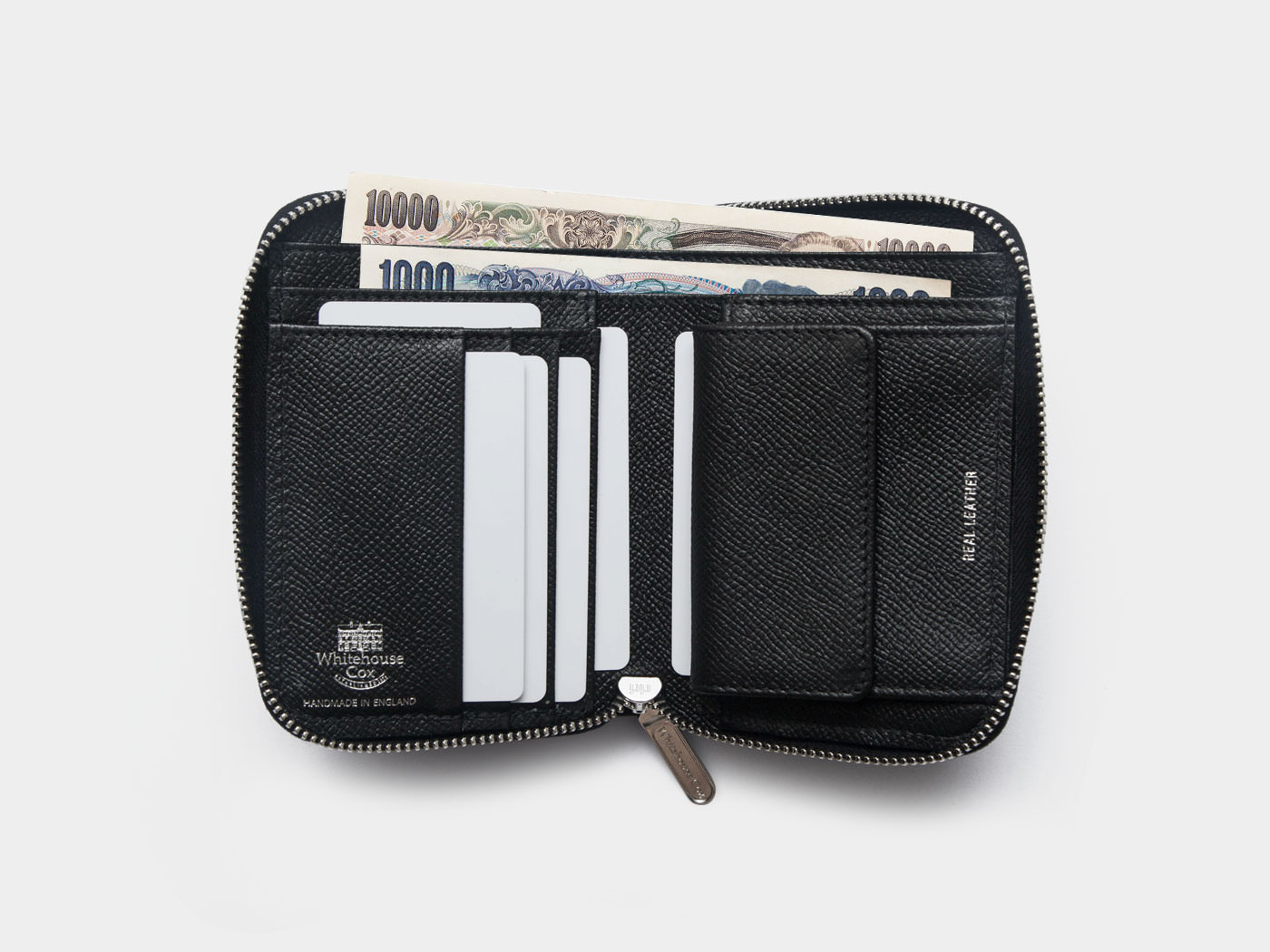 Whitehouse Cox ホワイトハウスコックス S1957 ZIP WALLET 二つ折り